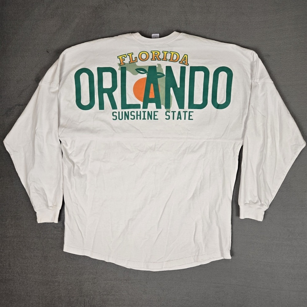 Florida Orlando Spirit Jersey Adult Large Oranges Longโ Sleeve Sunshine State